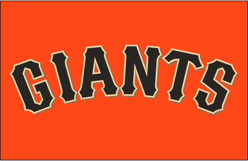 San Francisco Giants 2010-2013 Jersey Logo vinyl decal